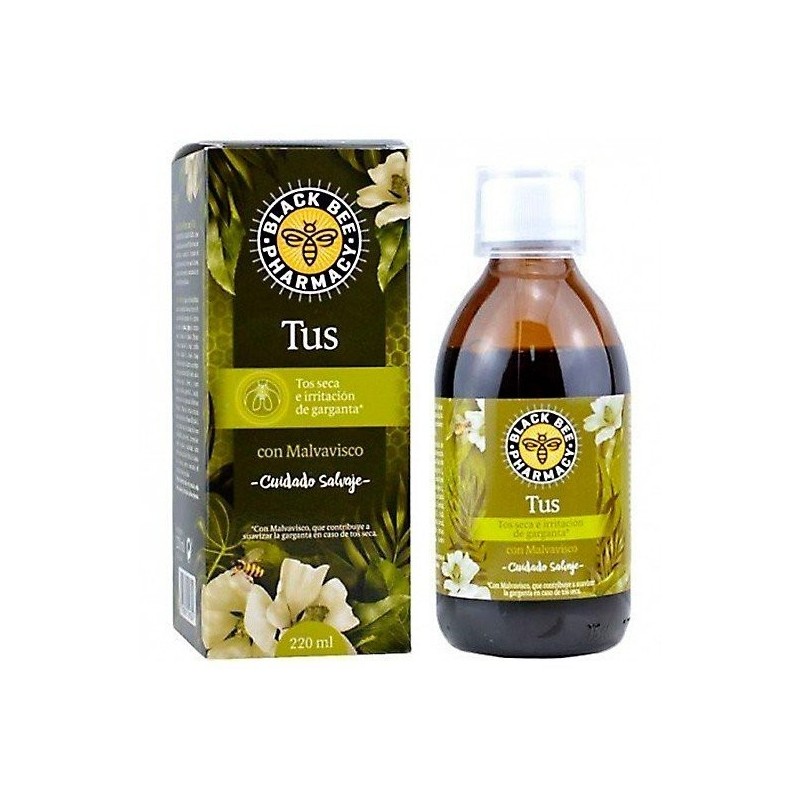Nutrition&santé jalea real jarabe tus 220ml Black Bee - 1