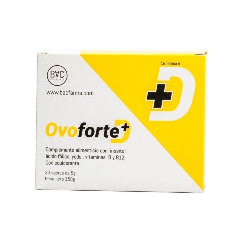 Ovoforte vitamina d 5g 30 sobres Ovoforte - 1