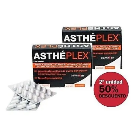 Astheplex ahorro 30 caps 2&ordf;uds 50% Astheplex - 1