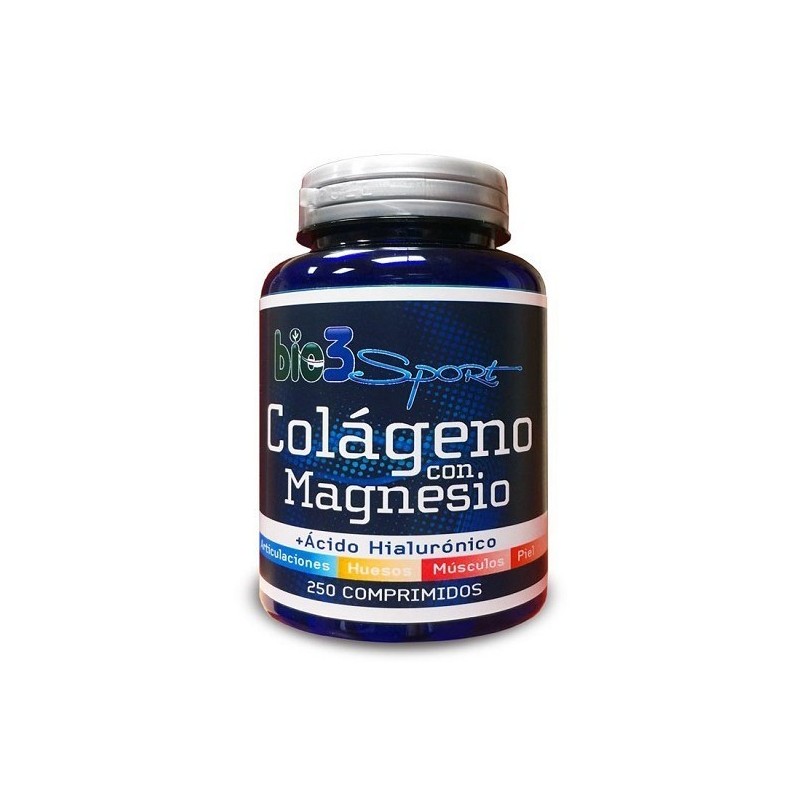 Bie3 sport colágeno+magnesio+hialurónico 250 comprimidos Bie 3 - 1