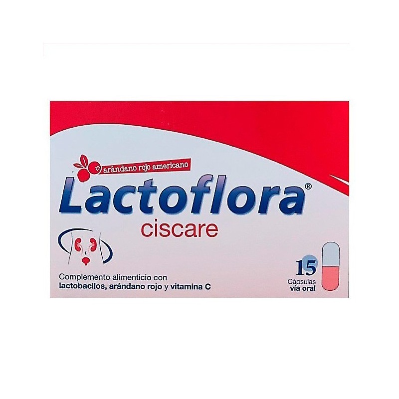 Lactoflora ciscare 15 capsulas Lactoflora - 1