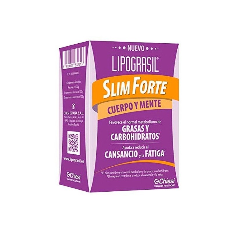 Lipograsil slim forte 60 comprimidos Lipograsil - 1