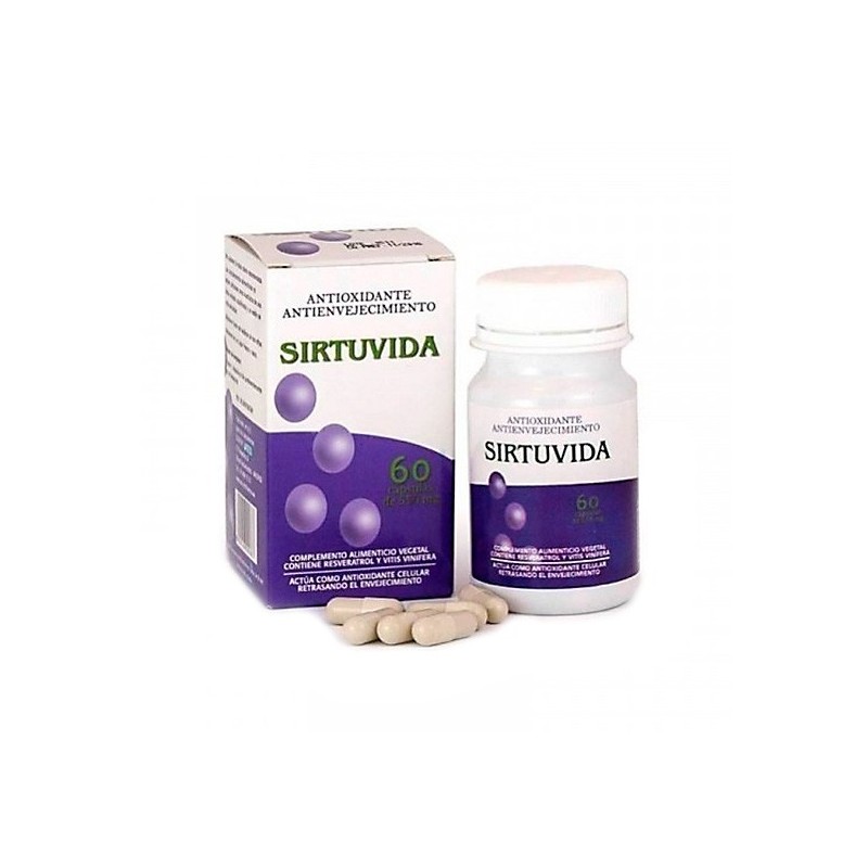 Sirtuvida 60 cápsulas Circuito Distribuidor Ftc - 1
