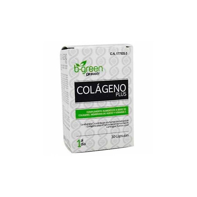 Bgreen colageno plus 30 capsulas Lebudit - 1