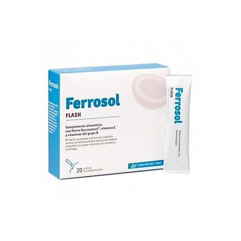 Ferrosol flash 30 sobres Ferrosol - 1