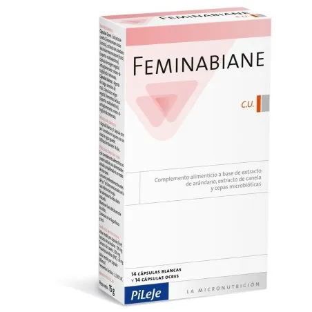 Feminabiane pileje feminabiane confort urinario 14 c&aacute;psulas Pileje - 1