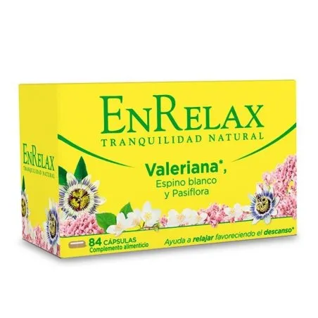 Enrelax valeriana 84 c&aacute;psulas Enrelax - 1