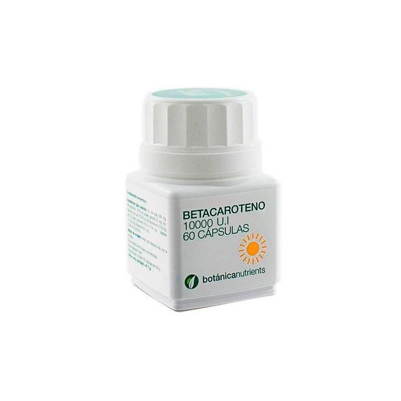 Botánica betacaroteno 10000 ui 60 caps Botanica - 1