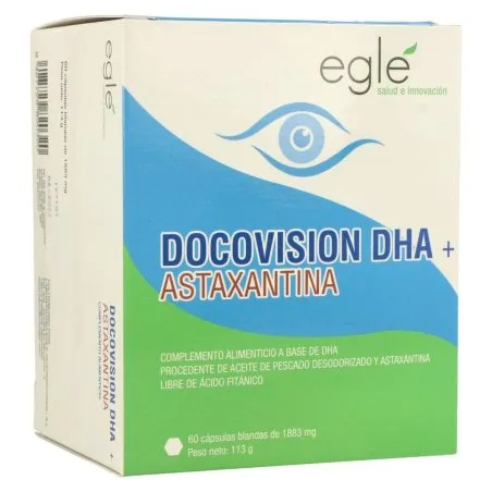 Docovision dha astaxantina 60 perlas Egl&eacute; - 1