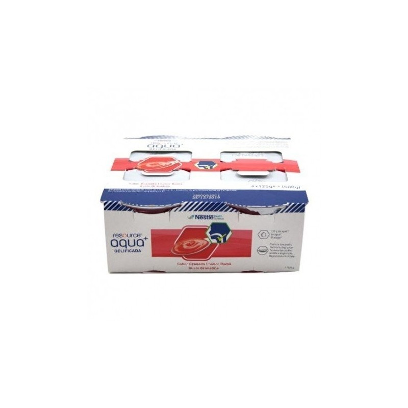 Resource aqua+ gelifganada s/a 4x125g Resource - 1