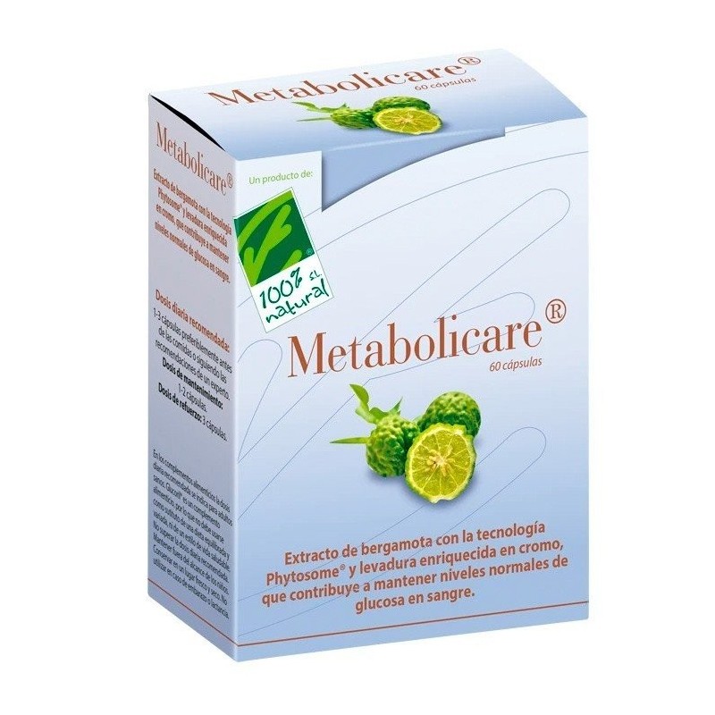 Cien por cien natural metabolicare 60 capsulas Cien Por Cien Natural - 1