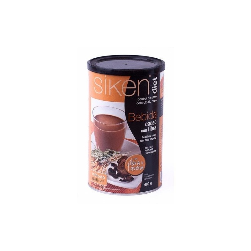 Sikendiet bebida cacao con fibra 400 gr Sikendiet - 1