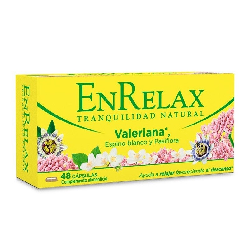 Enrelax valeriana 48 cápsulas Enrelax - 1