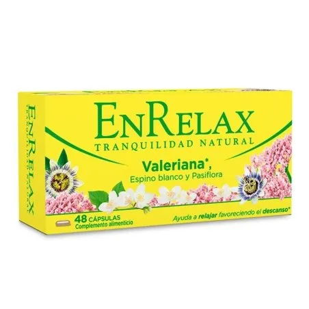 Enrelax valeriana 48 c&aacute;psulas Enrelax - 1