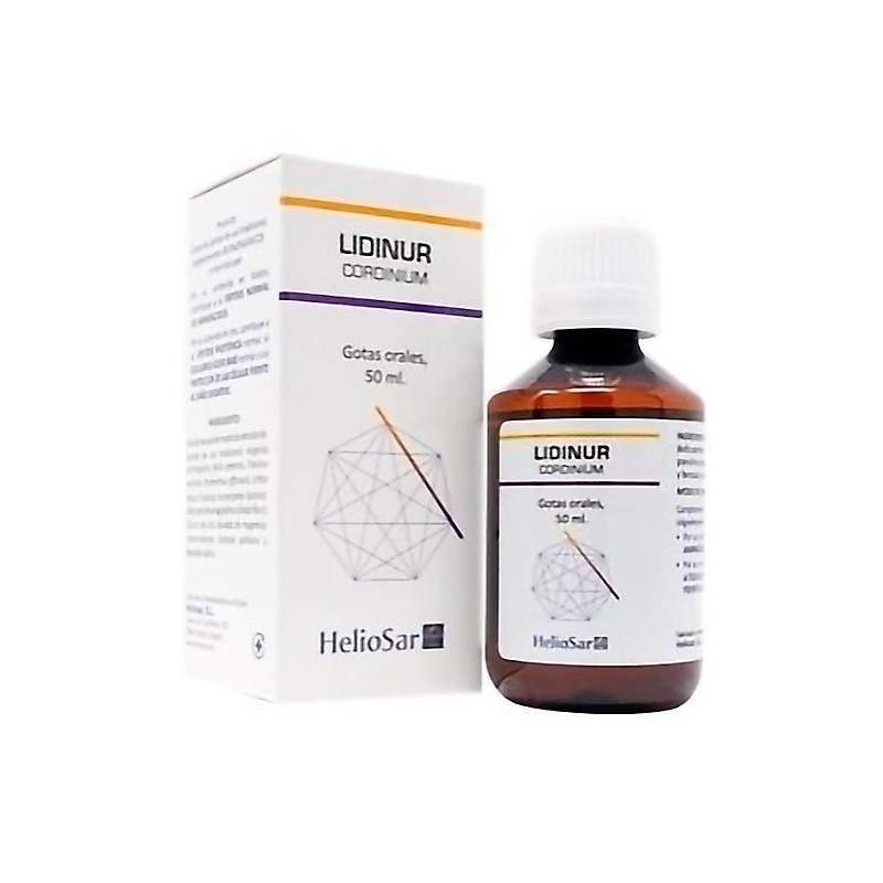 Lidinur cordinium gotas 50 ml heliosar Heliosar - 1
