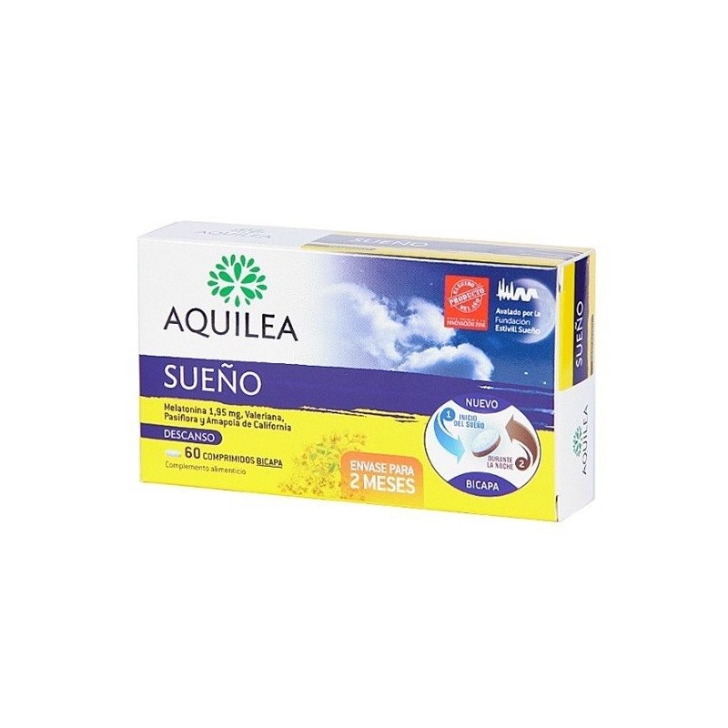 Aquilea sueño 1,95mg 60 comprimidos Aquilea - 1