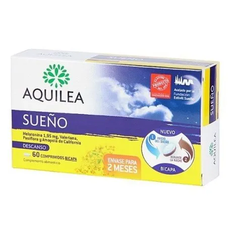 Aquilea sue&ntilde;o 1,95mg 60 comprimidos Aquilea - 1