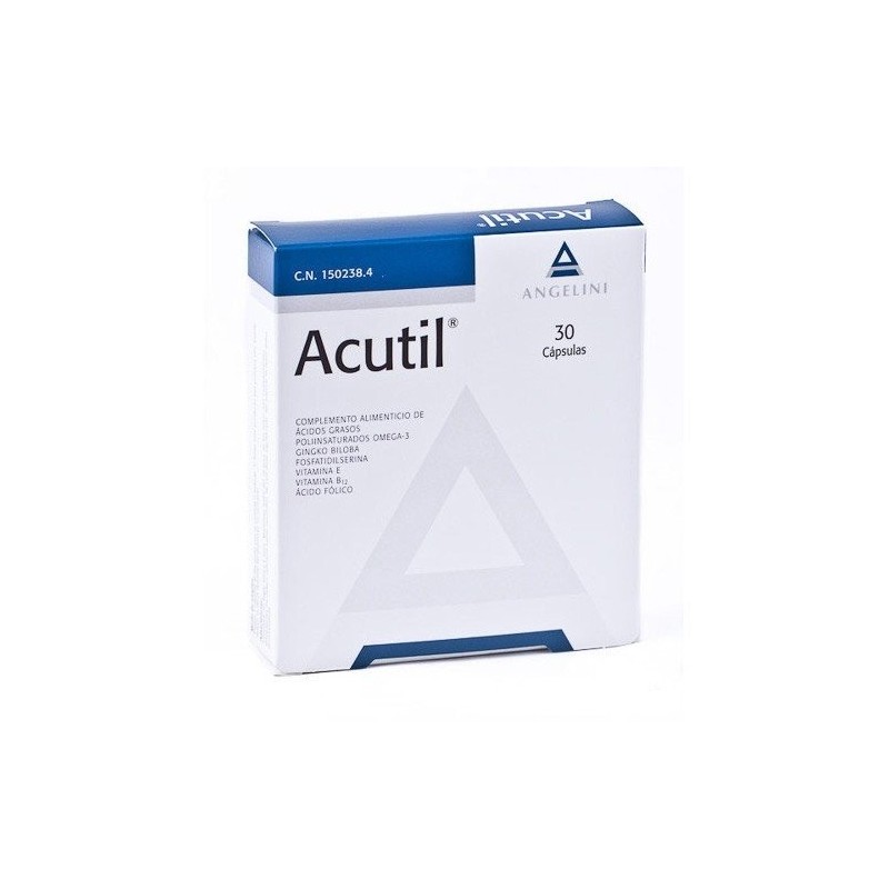 Acutil 30 capsulas Acutil - 1