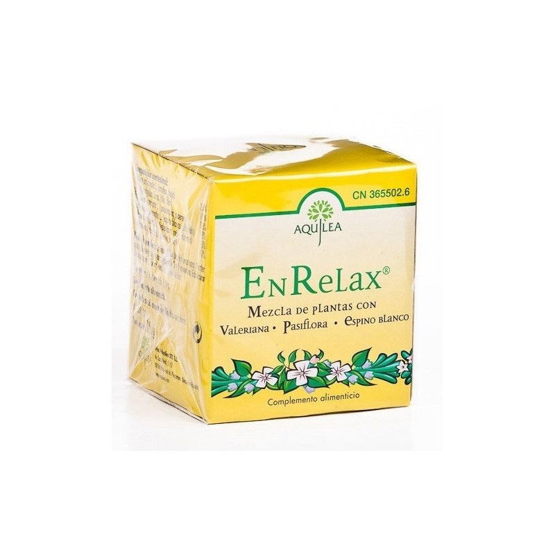 Enrelax valeriana infusión 20 bolsitas Enrelax - 1