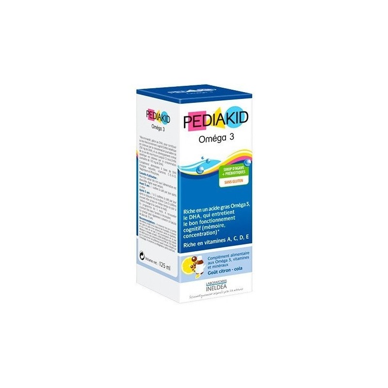 Pediakid jarabe infantil omega 3 125ml Pediakid - 1