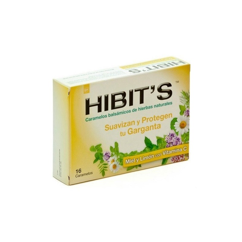 Hibit's caramelos miel y limon 16uds Hibits - 1