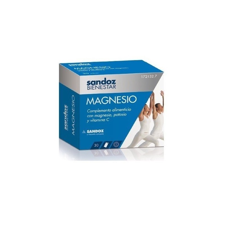 Sandoz bienestar magnesio + potasio 30 sobres Sandoz - 1
