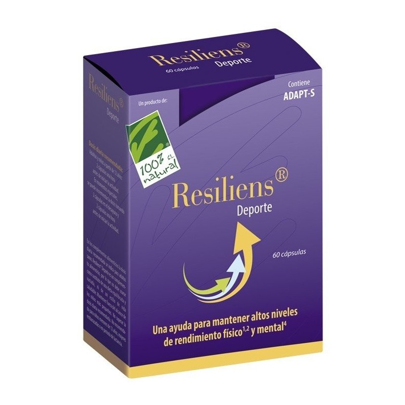 Cien por cien natural resiliens deporte 30 caps Cien Por Cien Natural - 1