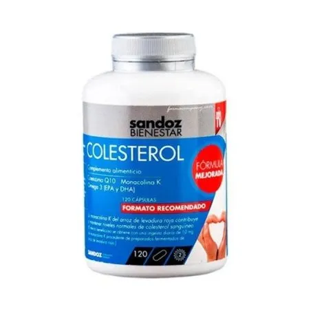Sandoz bienestar colesterol bote 120 c&aacute;psulas Sandoz - 1