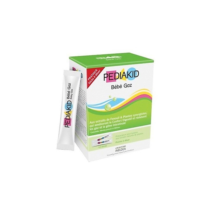 Pediakid bebé gas 12 stick Pediakid - 1