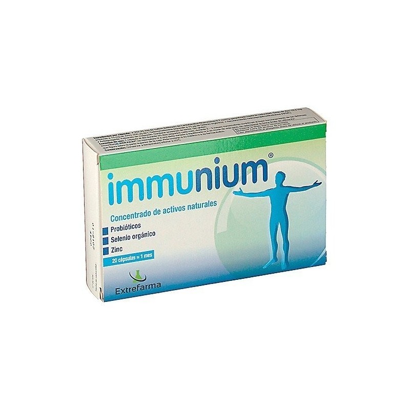 Immunium 20 capsulas Extrefarma - 1