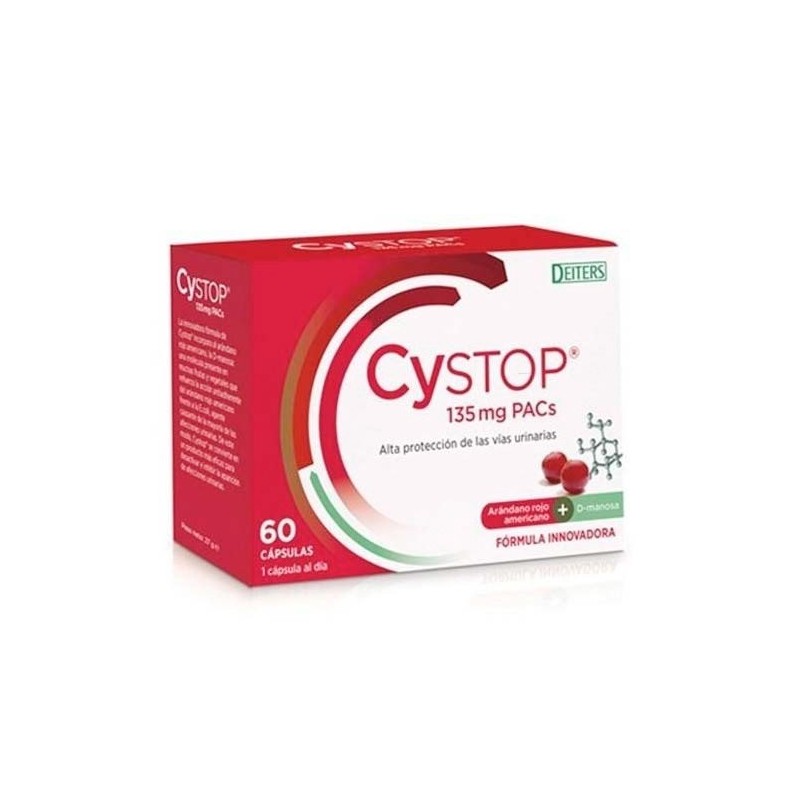 Cystop proteccion vias urinarias 60 caps Deiters - 1