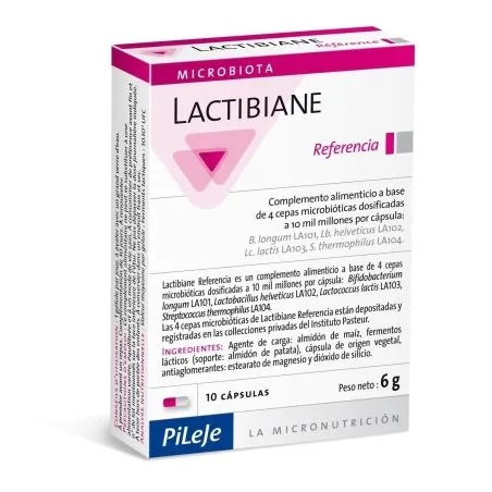 Pileje lactibiane reference 10 c&aacute;psulas Pileje - 1