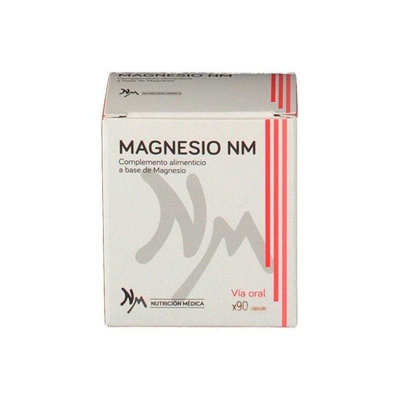 Magnesio nm 90 cápsulas Nutrición Médica - 1