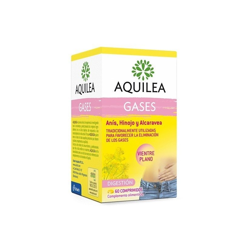 Aquilea gases vientre plano 60 comprimidos Aquilea - 1