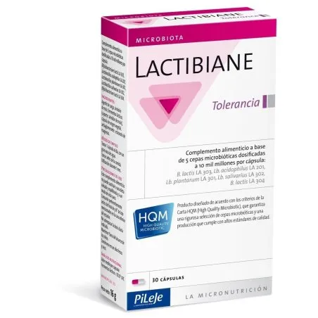 Pileje lactibiane tolerance 30 c&aacute;psulas Pileje - 1