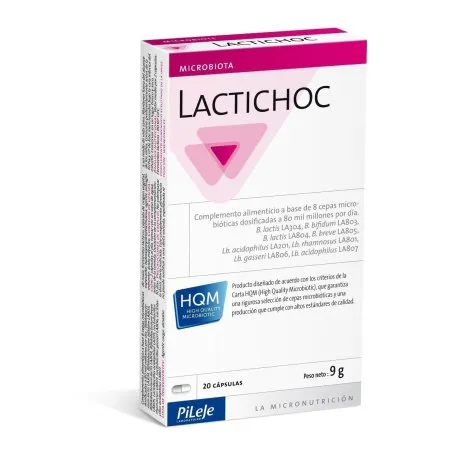 Pileje lactichoc 20 c&aacute;psulas Pileje - 1