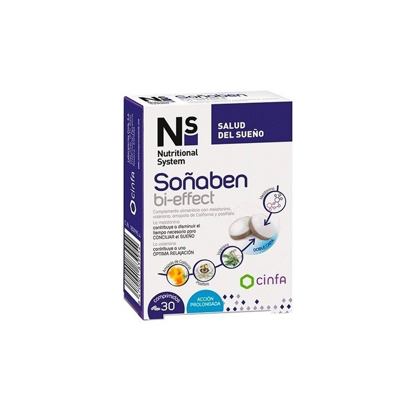 N+s soñaben bi-effect 30 comprimidos N+S - 1