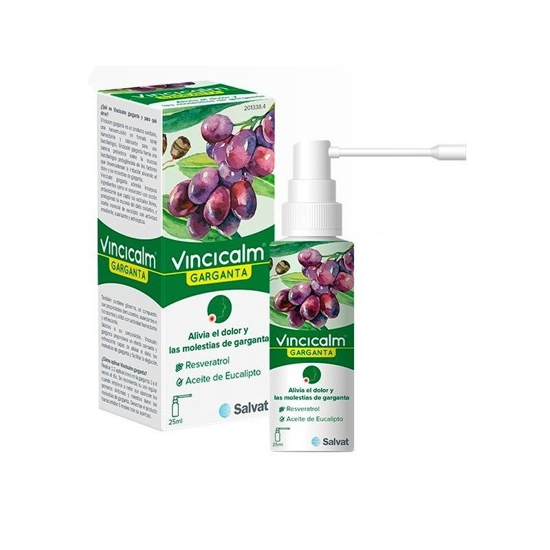 Salvat vincicalm garganta spray 25ml Salvat - 1