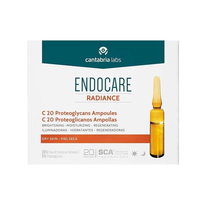 Endocare c20 proteoglicanos 30 ampollas Endocare - 1