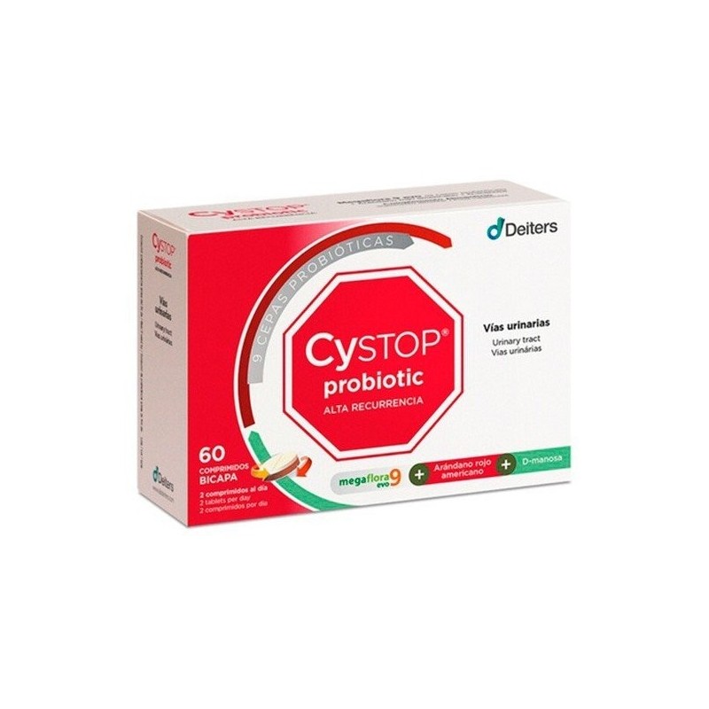 Deiters cystop probiotic 60 comprimidos Deiters - 1