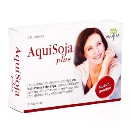 Aquisoja plus 32 c&aacute;psulas magnesio y vitamina d Aquisoja - 1