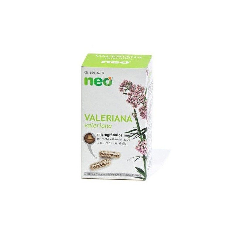 Valeriana microgranulos 45caps neovital Neovital - 1