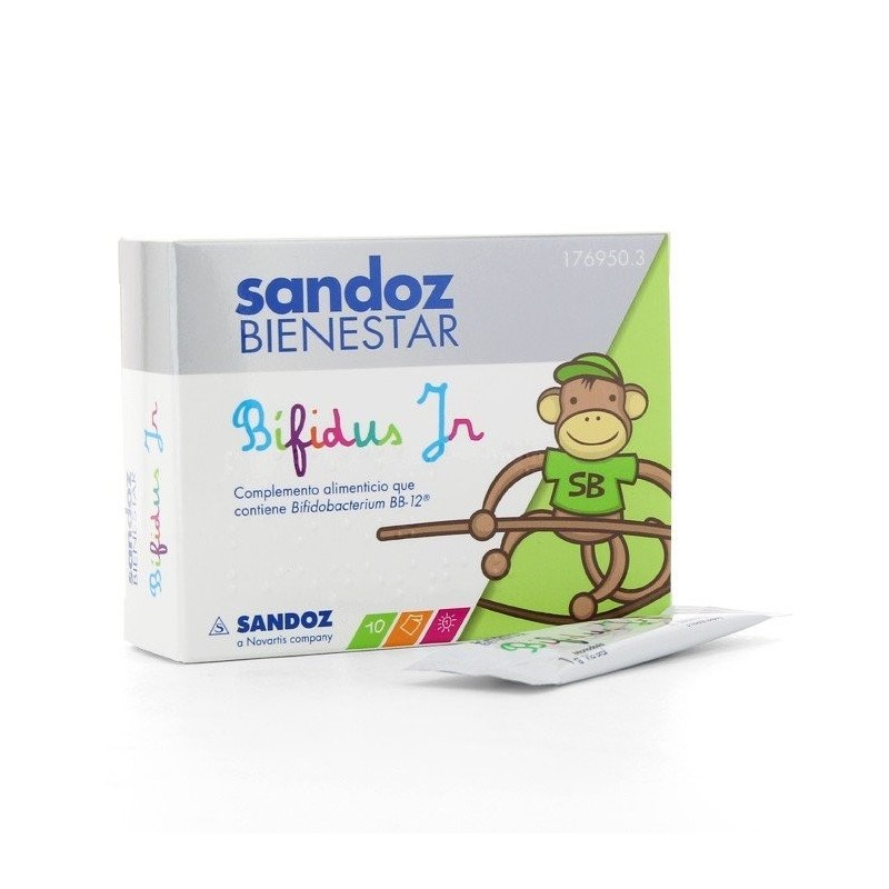 Sandoz bienestar bifidus jr 10 sobres Sandoz - 1