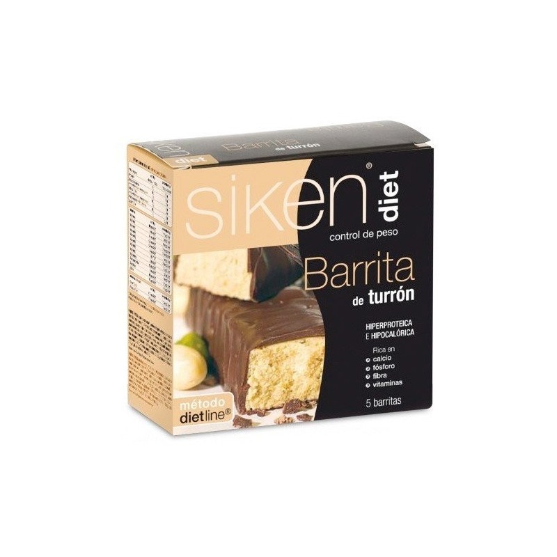 Sikendiet barrita turron 5 uds Sikendiet - 1