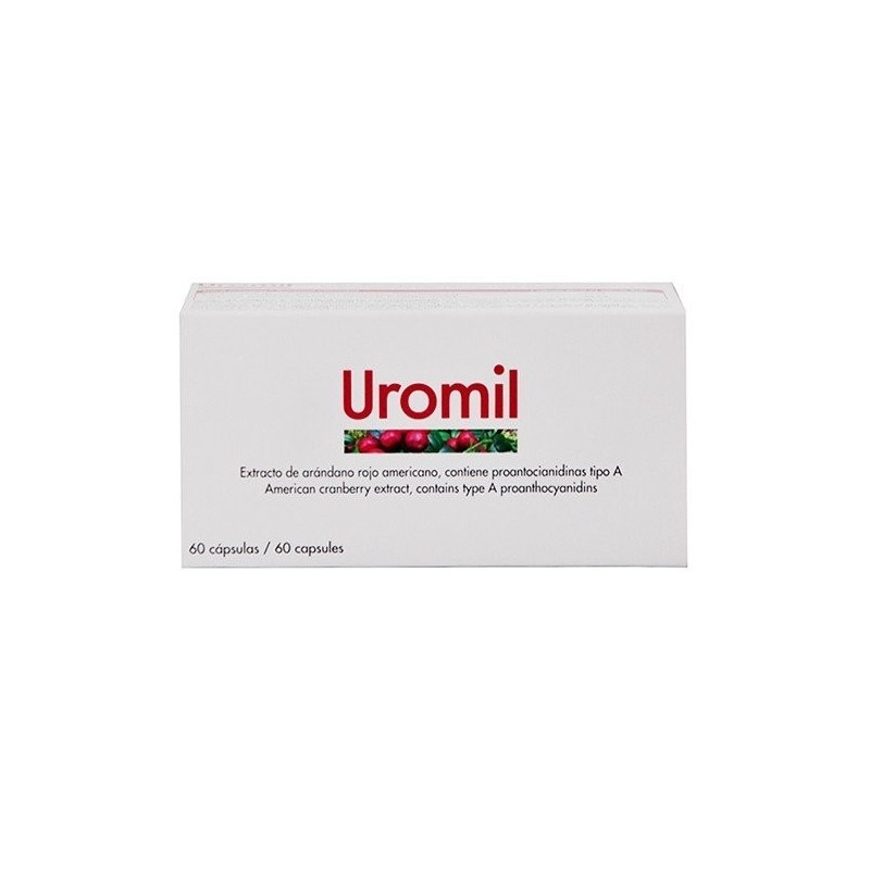 Uromil 60 capsulas Viñas - 1