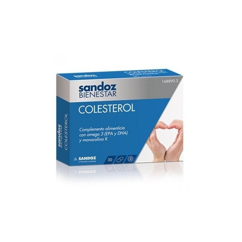 Sandoz bienestar colesterol 30 cápsulas Sandoz - 1