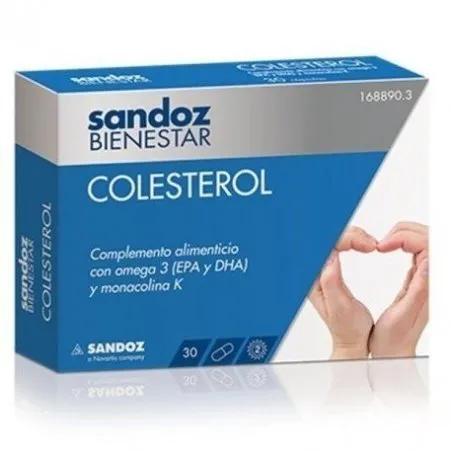 Sandoz bienestar colesterol 30 c&aacute;psulas Sandoz - 1