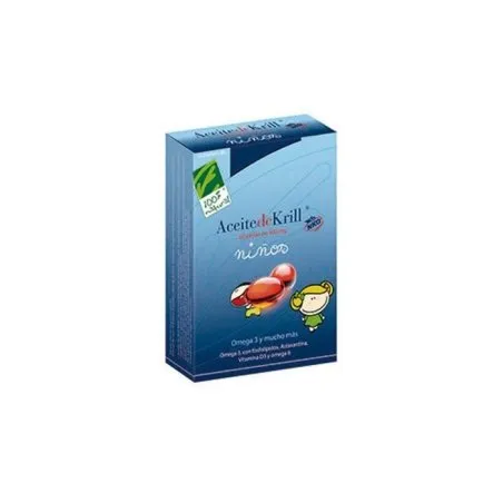 Aceite krill ni&ntilde;os 60perlas 100% natural 100% Natural - 1