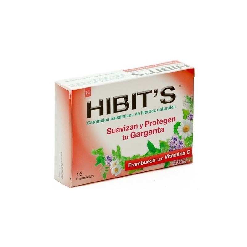 Hibit's caramelos frambuesa 16uds Hibits - 1