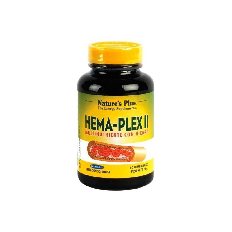 Naturesplus hema-plex ii 60 comprimidos Natures Plus - 1